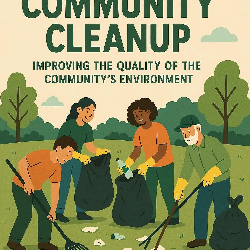 社区清洁行动 - 改善社区环境质量